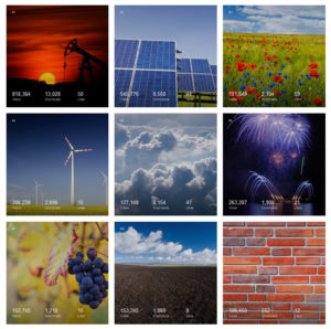 Portfolio na unsplash.com